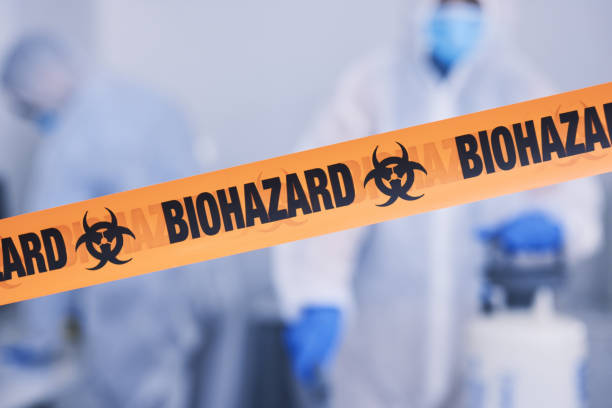 Professional Blood Cleanup technician working in Snoqualmie Pass, WA